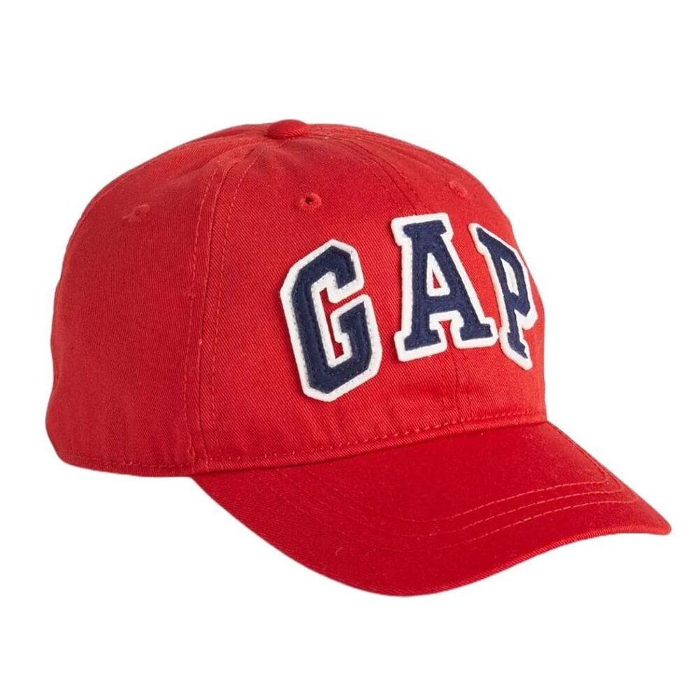 Gap Baby Kids Toddler Boy Girl Logo Baseball Cap Red Hat Small 2 – 3 Years